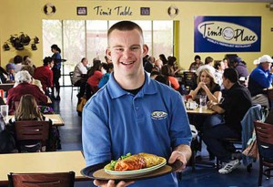 Dono de restaurante com síndrome de Down